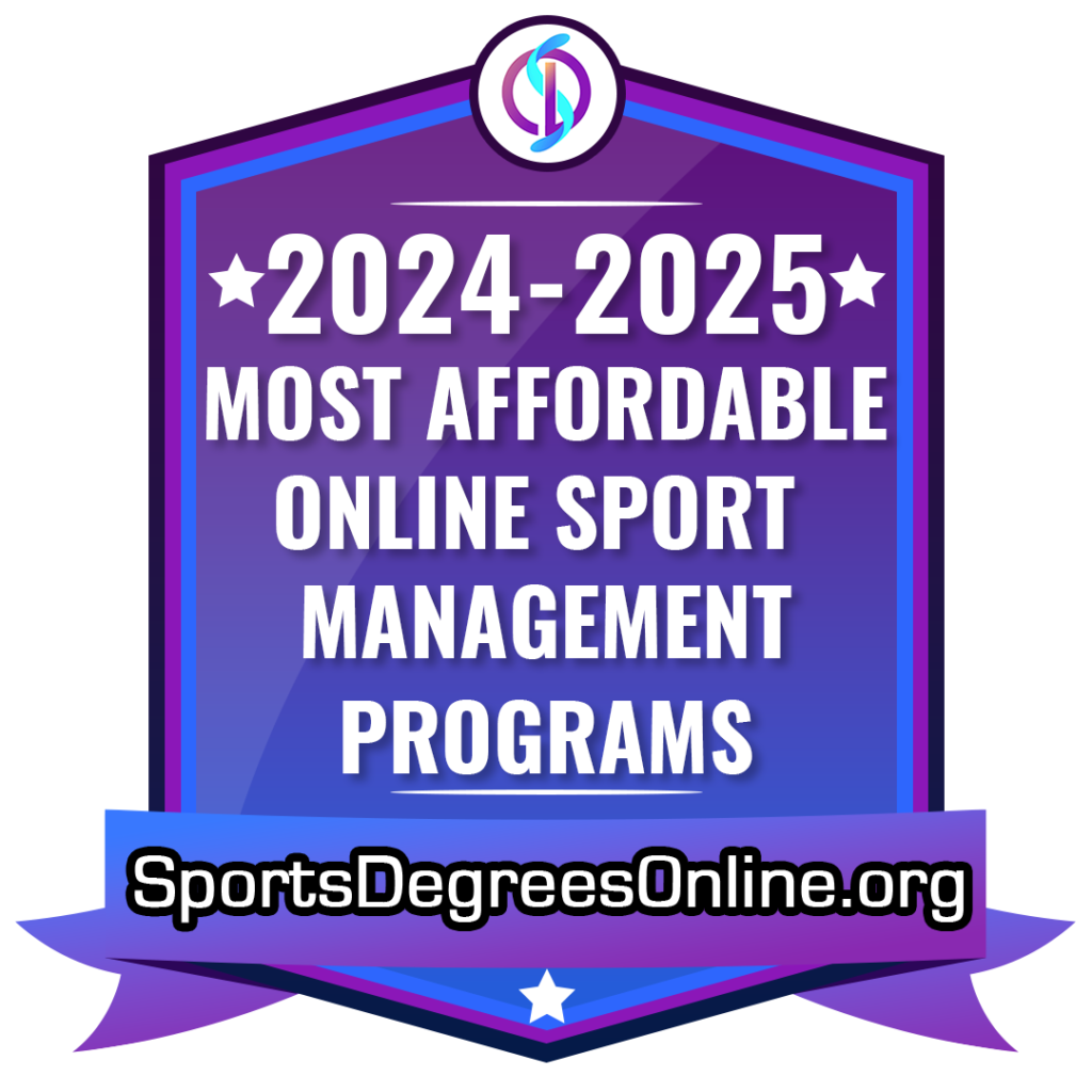 Best Online Sport Management Program Badge